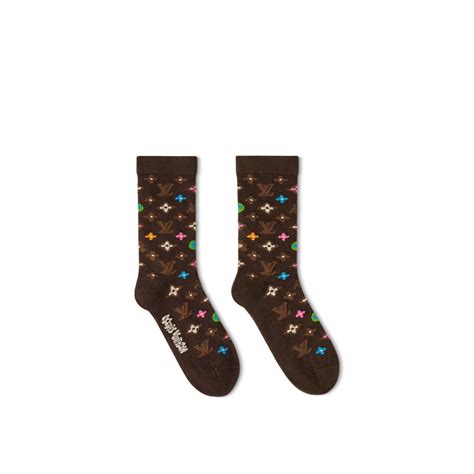 Monogram Craggy Socks S00 